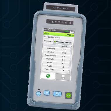 八類線纜認(rèn)證分析儀TESTPRO CV100-K50